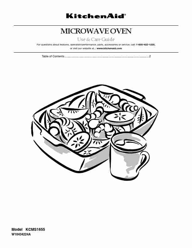 KitchenAid Microwave Oven KCMS1655-page_pdf